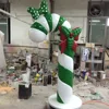 festival decorative candy cane Christmas FRP decoration large candy cane stand only