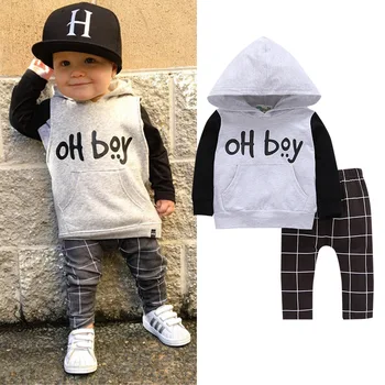 New Fashion Kids Boutique Outfits Cool Boys Clothing Sets Kids
