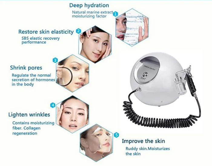 Home Use Oxygen Facial Equipment Omega Oxygen Injection Beauty Machine for sale