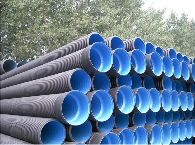 Dia 40 Inch Sn4 Sn8 Double Wall Hdpe Corrugated Pipe For Drainage - Buy ...