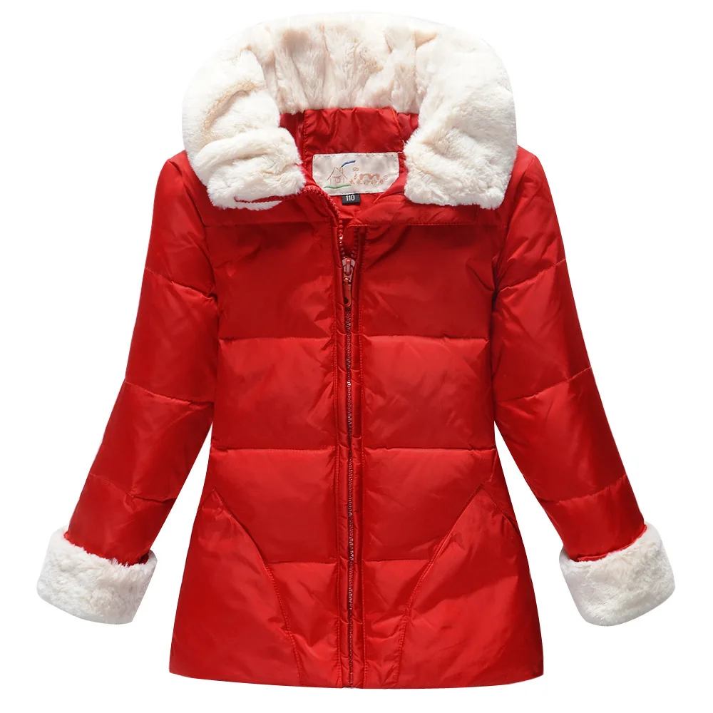 red girls coats