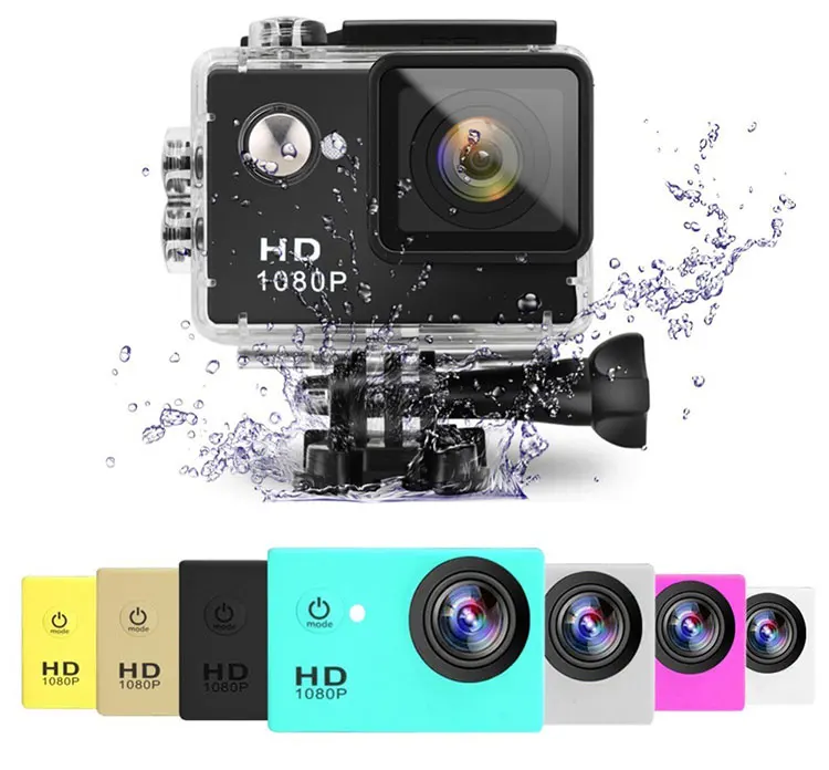 Somikon Action Cam 4K 60fps: Entry-Level 4K Action Cam, WLAN Full HD with  Underwater Housing: : Electronics & Photo