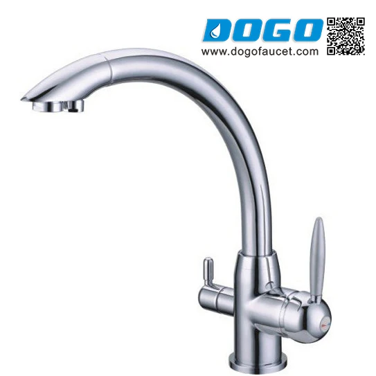 Dogo Factory wholesale KaiPing taps Black China faucet 3 way kitchen faucet