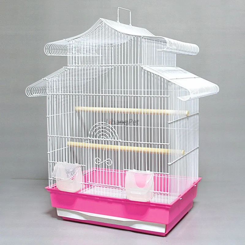Low Price Beautiful Indoor Foldable Iron Made Bird Cage Materials Buy