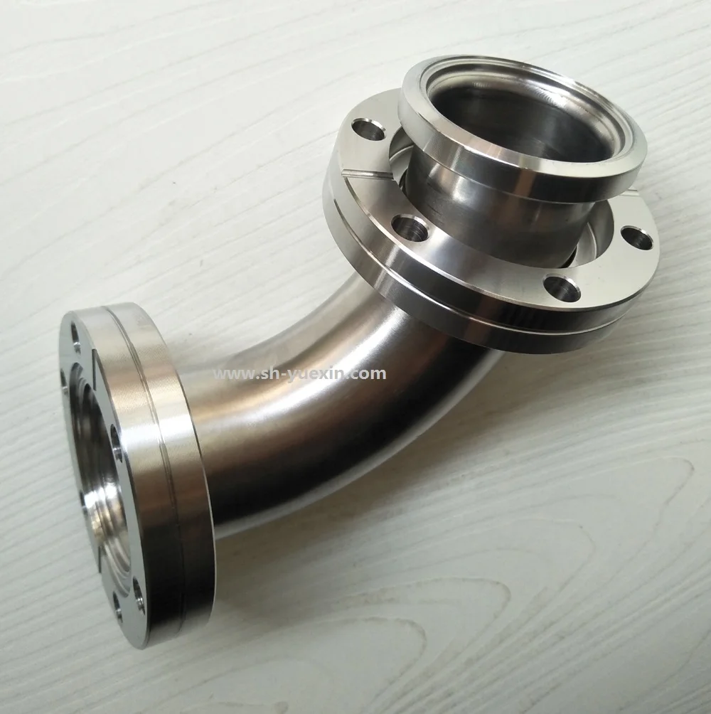 Cf Conflat Ultra High Vacuum Flange Elbow Fittings Rotatable Nipple For Vacuum Opticalphysical 
