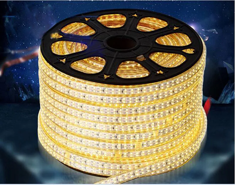 60LED/M 220V LED SMD 5050 Waterproof LED Strip Flexible Light