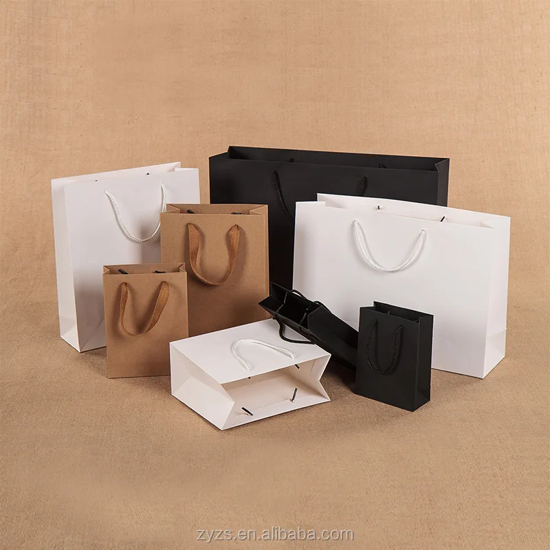 Custom Printed Raw Materials Of Craft Paper Bag - Buy Craft Paper Bag ...
