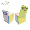 DIY kid educational bath toys dice photo pocket eva cube