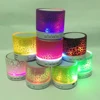 Crack Pattern Flash Light mini size speaker built-in TF card AUX Input