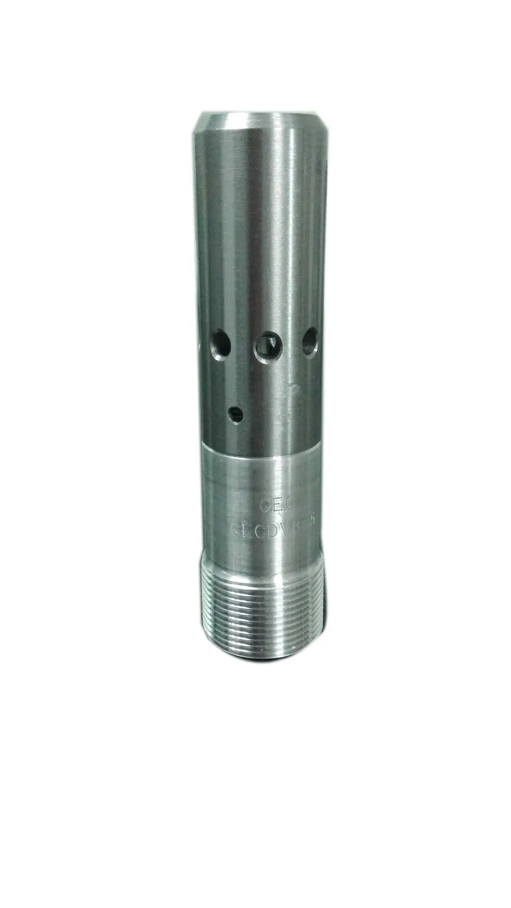 Tungsten carbide double venturi sandblasting nozzle