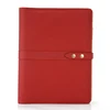 Custom PU leather ring binder office computer diary sizes A4 A5 2019 embossed diary