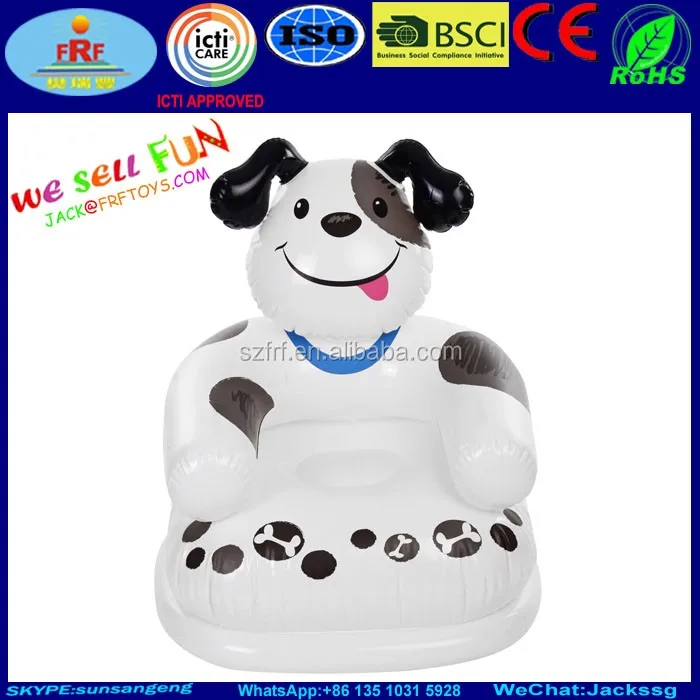 Kids Fun Inflatable Dog Shape Chair,Inflatable Animal Shape Chair Buy