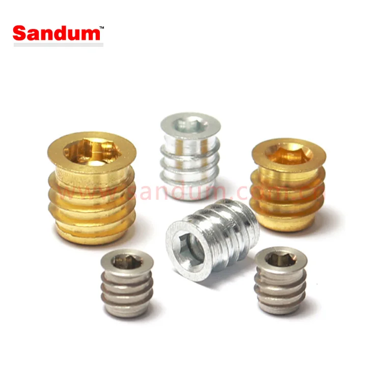 Screw Inserts For Wood Metal Threads In Round Helical Wood/plastic