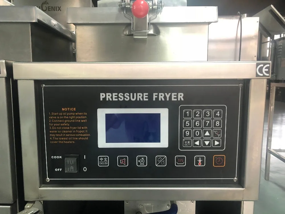 Pfg600l Commercial Chicken Pressure Fryer With Oil Filter Broasted Chicken Machine Buy
