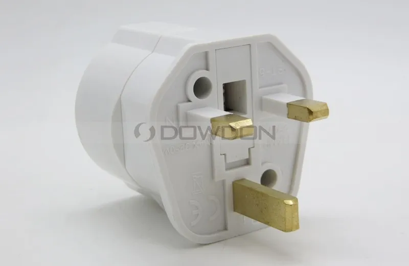 3 Pin 10a 240v Uk European Socket Uk Male European Plug Buy Uk Travel
