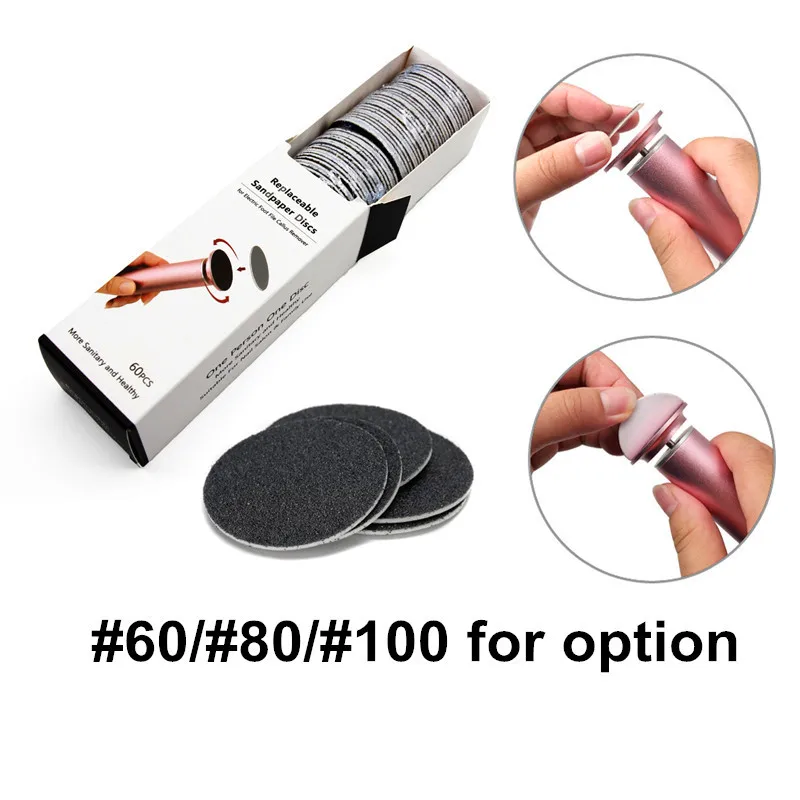 Electronic Beauty Product 2 Generation Electronic Foot File with Sandpaper Disk, Powerful Electric Foot Callus Remover