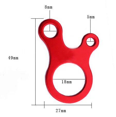 Aluminum Guyline Tensioner Hiking 3 Holes Cord Strap Tensioner Outdoor Camping Wind Rope Buckles