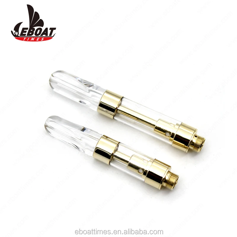 Good quality CBD 510 cartridge vape ceramicgold 2.0mm thick cbd oil cartridge