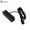 MSR100 USB cable 1 2 3 track mag card reader with GPS