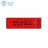 Sheet blank serialized tamper proof resistant self adhesive seals serial number security label stickers uk