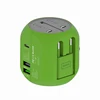 us eu to uk interchangeable plug adaptor usb universal rotating ac adapter travel plug