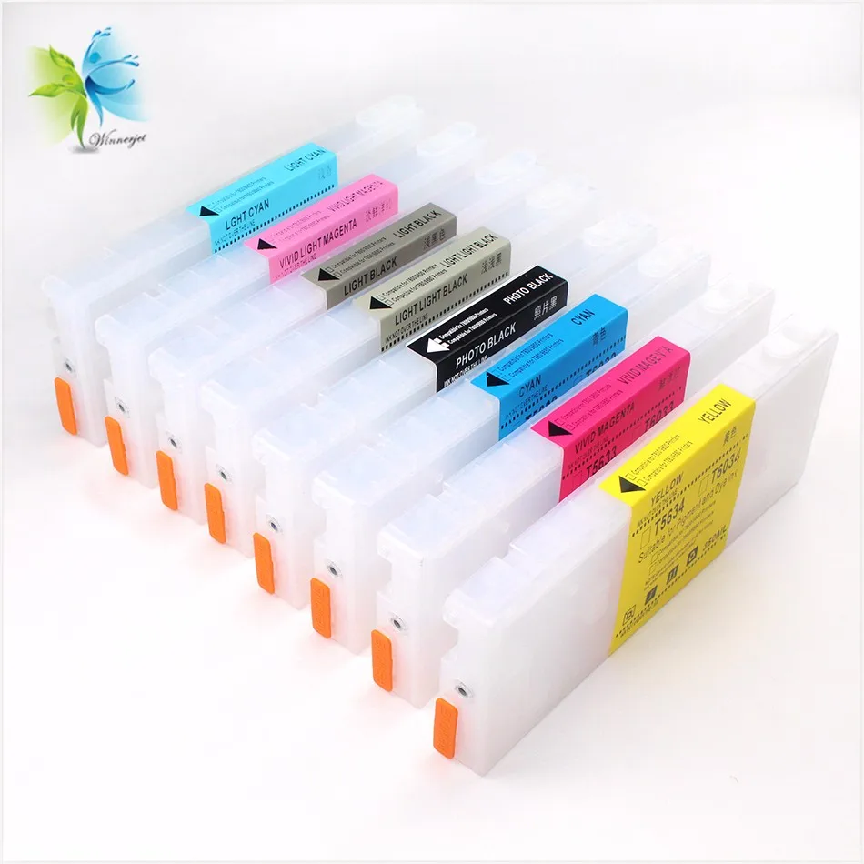 350ml Refill Ink Cartridge For Epson Stylus Pro 7800 7880 9800 9880 Printers Buy T604 Refill 0946