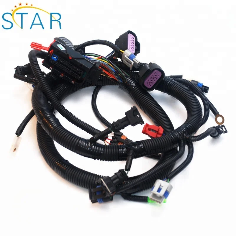 Customized parts motor auto engine car wire harness manufacture - ANKUX.COM