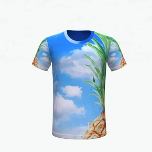 sublimation blank T-shirt Hot sale sublimation blank 100% polyester T-shirt custom made T-shirt