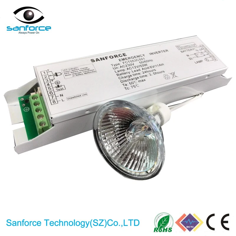 12v/24v Rechargeable Emergency Led Strip Light Halogen Light Emergency