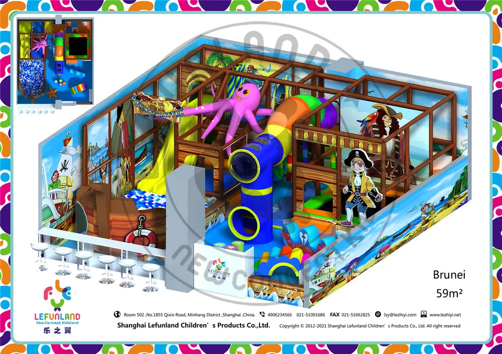 Lefunland Children Commercial Indoor Playground Equipment Buy Used