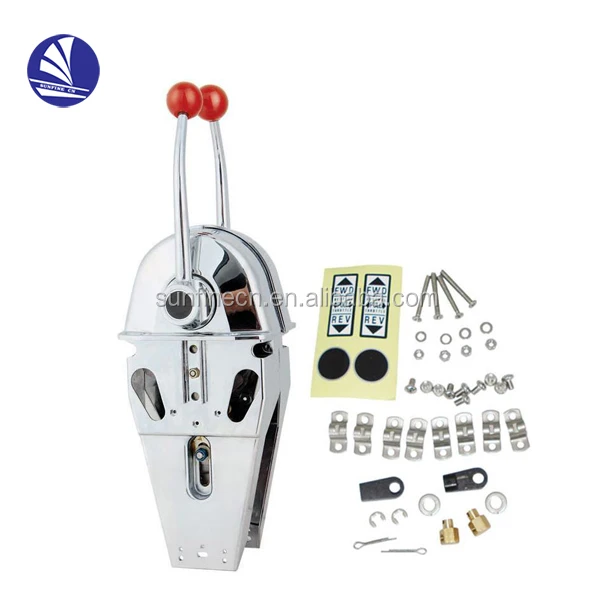 Marine Engine Twin Control Lever American Type Boat Throttle Control