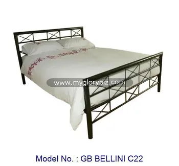 Comfortable Metal Bed Furniture In Black Colour For Home Bedroom Bed New Design Double Bed New Model Bedroom Furniture Metal Buy New Design Double