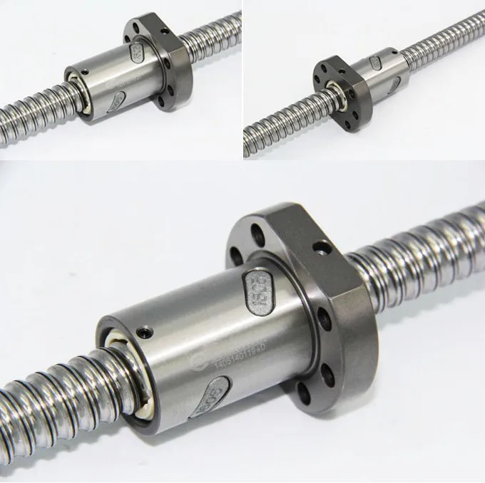 Dfu1605 L700mm Ball Screw+double Ball Nut For Bk/bf10 End Hiwin Cnc