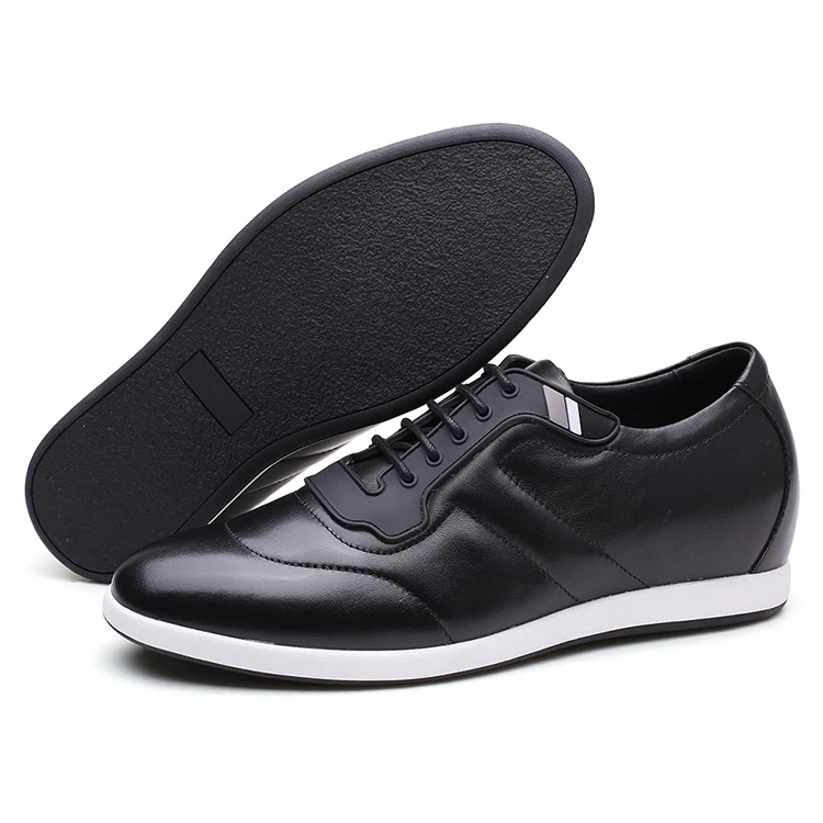 Fashion Oem Leather Low Cut Sport Casual Branded Height Increasing ...