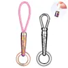 ZHBO-2005 Embossing process Valentines gift bag perfume keychain / car key ring / Christmas Gifts with true belt