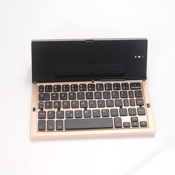 Threefold Portable Mini Wireless Bt Foldable Keyboard With Ce/rohs/fcc