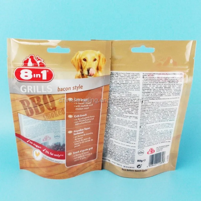 resealable dog treat bags