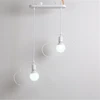 hotel double light creative hanging pendant cloud lampshade coffee shop light