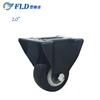 Alibaba factory directly 2'' PU/PP rigid locking caster wheels for sewing machine in stock