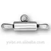 Wholesale Antique Silver Plating Bracelet Making Cooking Tool Series Rolling Pin Shape Zinc Alloy Charm For Jewelry Accessories
