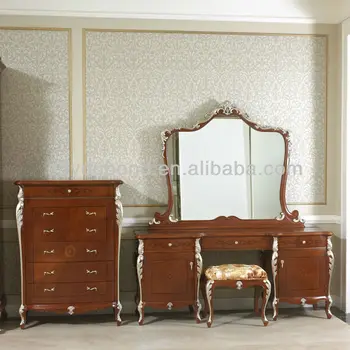 0036 Italian Neo Classical Bedroom Dresser Furniture Brown Buy