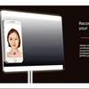 Compact mirror square LED lights Vanity Mirror with 7x magnifying With BLE makeup mirror