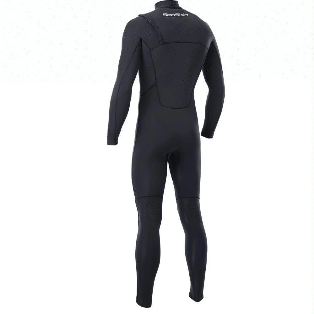 Mens Chest Entry Surfing Wetsuits 5/4 With Hood - Buy Wetsuits 5/4 With ...