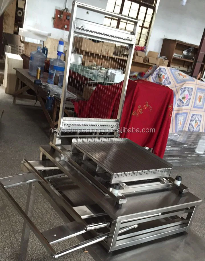 Fudge Cutter,Square Candy Cake Cutter,Manual Wire Chocolate Guitar