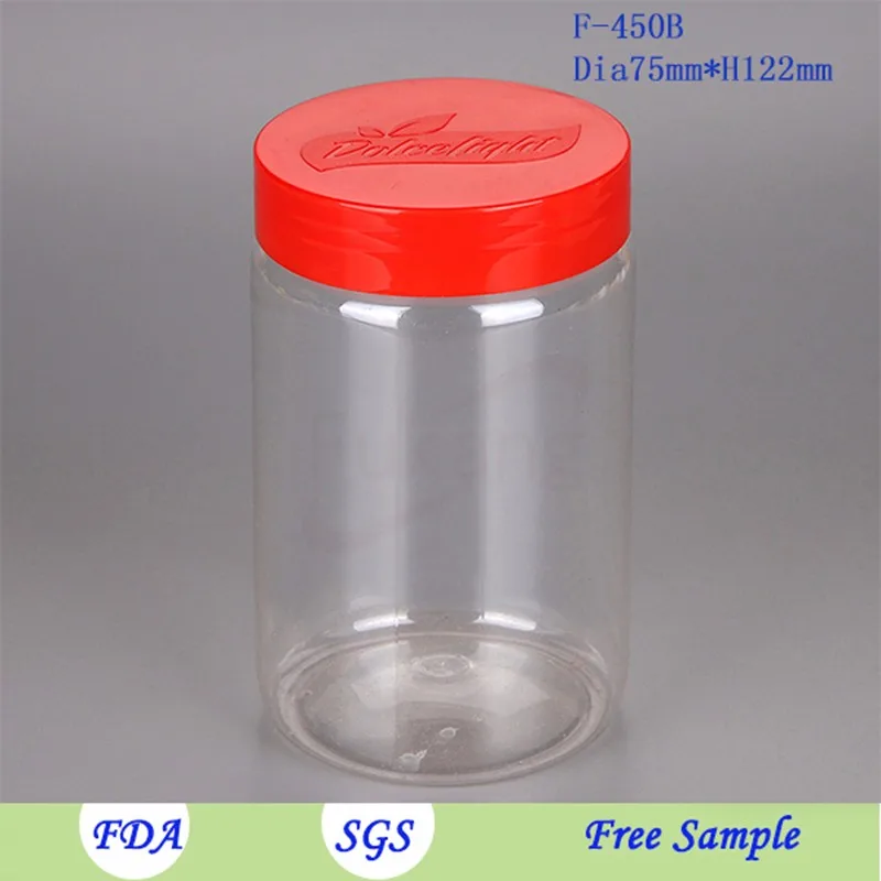 empty plastic chili powder spice jar