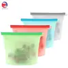 Reusable Silicone Food Bag Preservation Storage Container Airtight Seal Cooking Bag Food Grade Storage Bag Vegetable Meat Milk