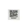 Custom Metal 3M Barcode Security QR Code Sticker Aluminium Adhesive Label