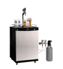 wind cooled beer dispenser for draft beer