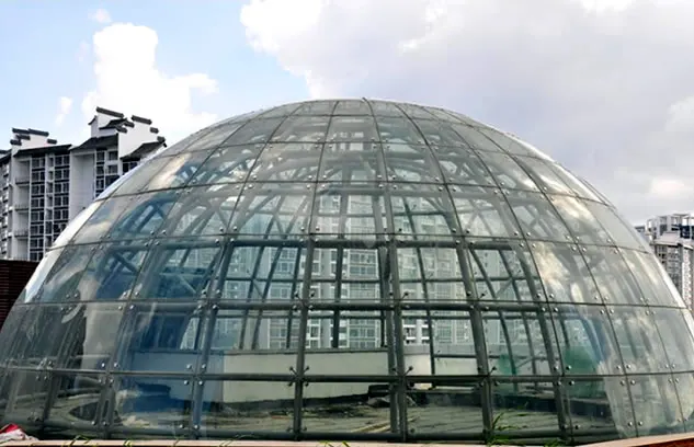 Top Quality Galvanized Steel dome house design