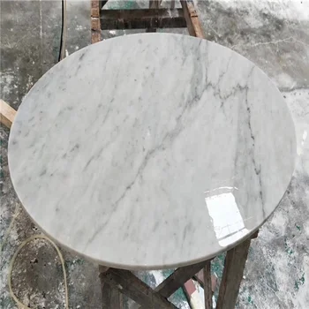 Custom Cut Marble Table Top For Carrara White Stone Custom Cut Marble Table Top For Carrara White Stone
